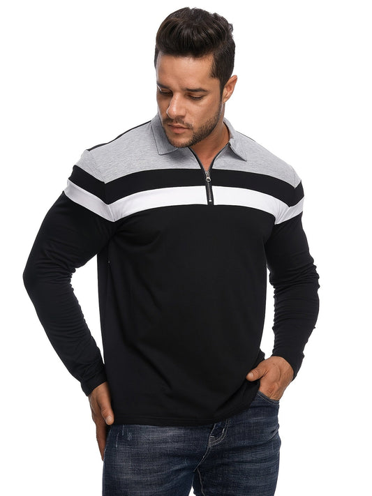 Men's Colorblock Casual Sweatshirt