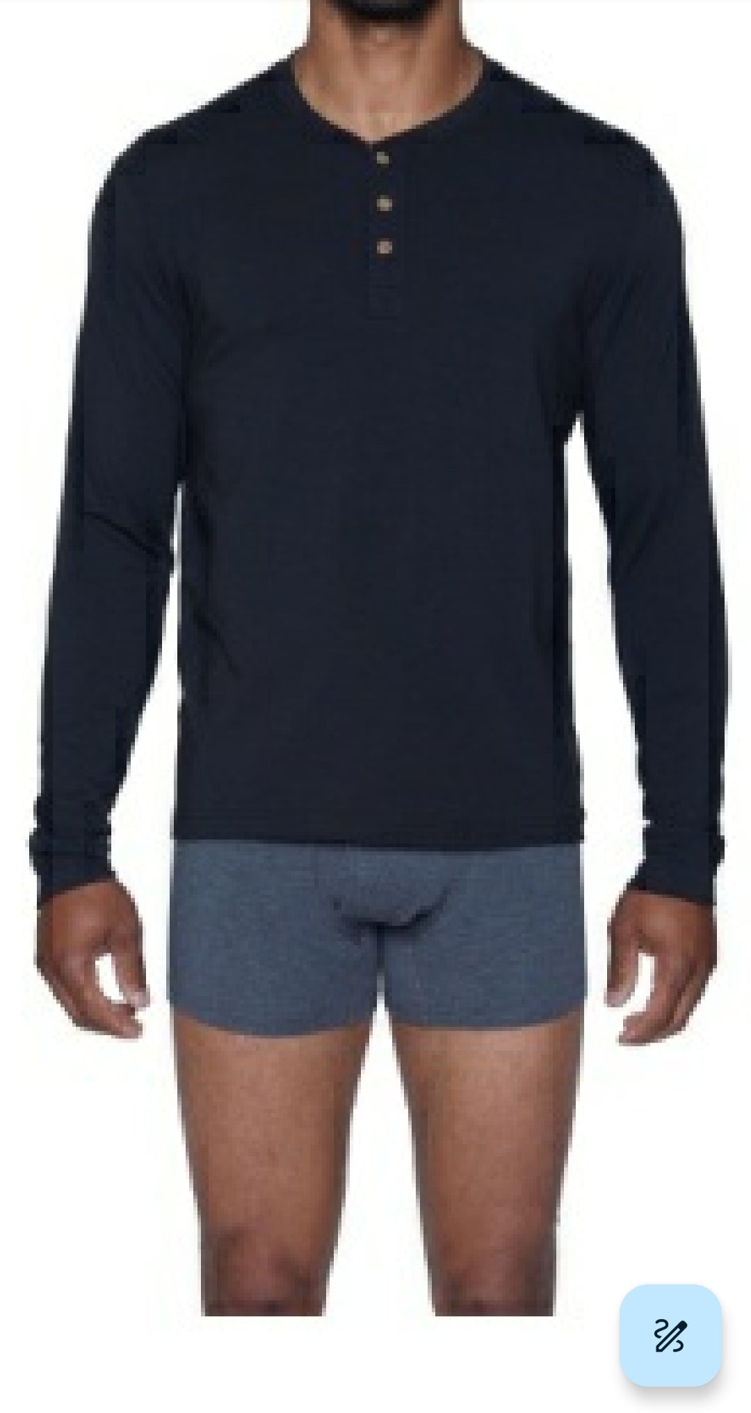 Wood Henley Longsleeve Shirt
