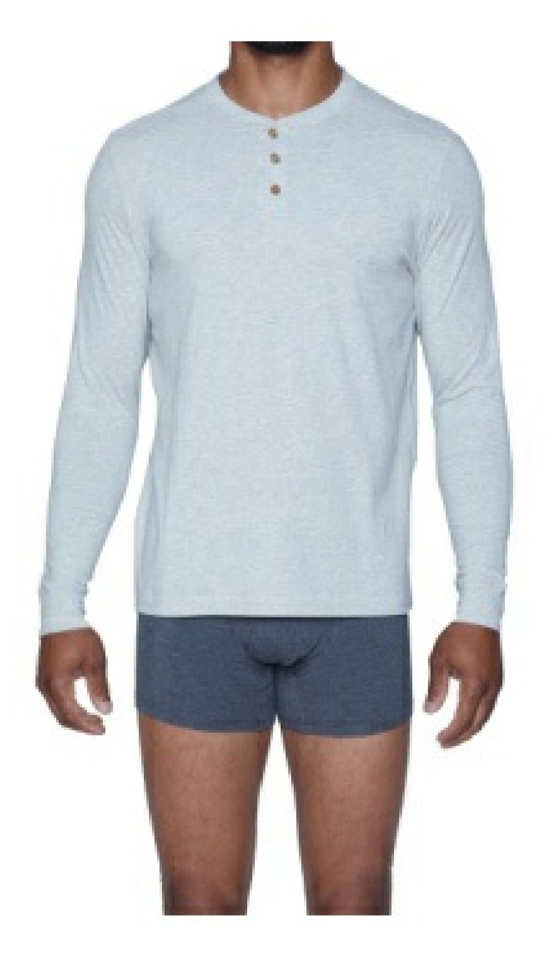 Wood Henley Longsleeve Shirt
