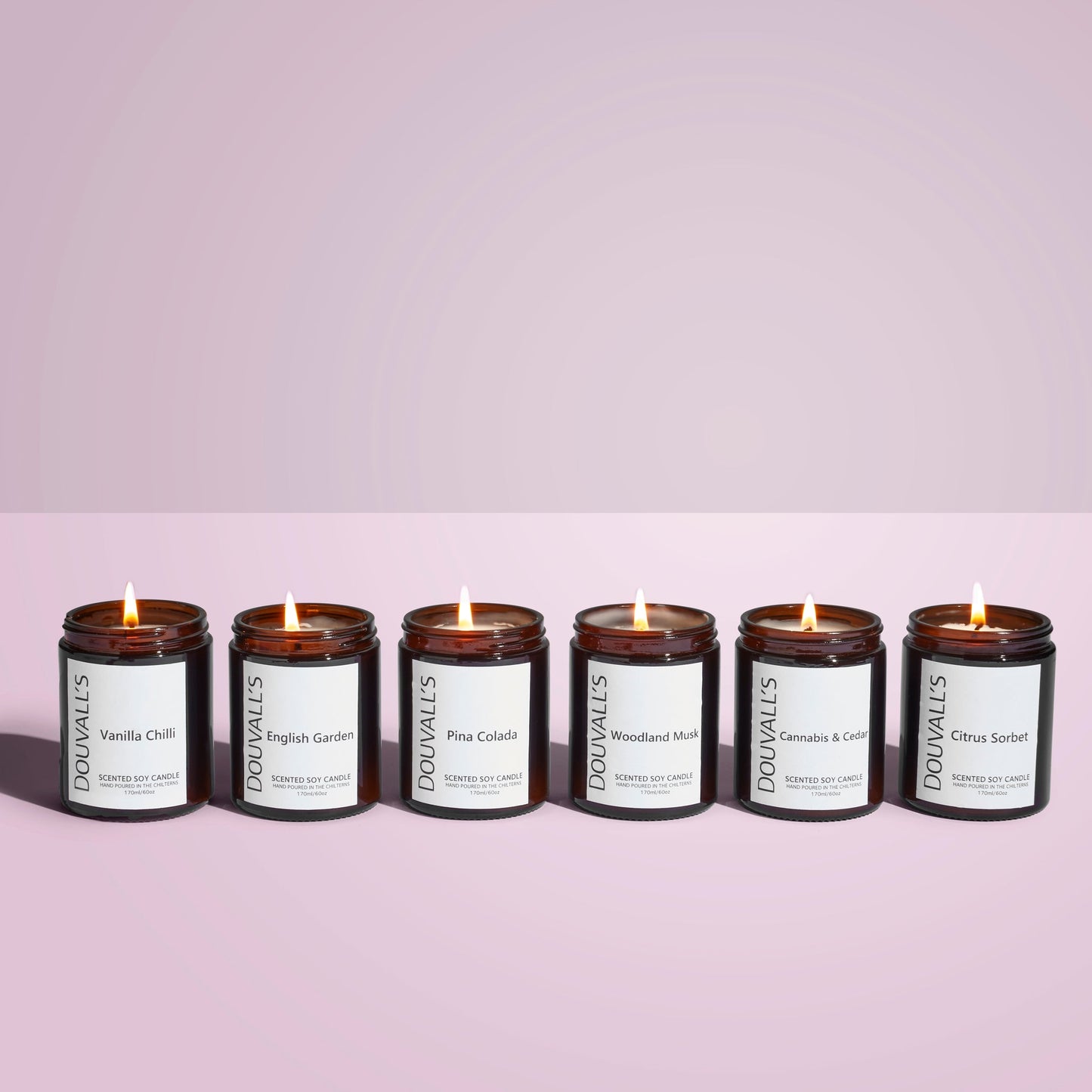 Eco Soy Wax scented Candles 180g